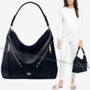 NWOT Michael Kors Evie Large Hobo bag Navy!